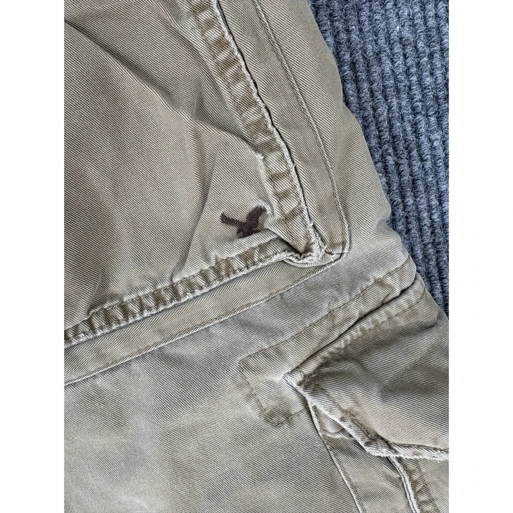 Y2K Vintage American Eagle Cargo Shorts Mens 32 Skater Distressed Utility Indie